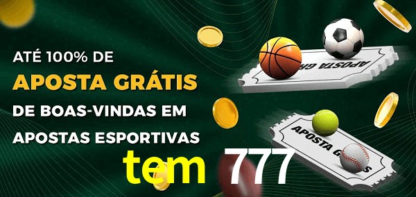tem 777 Ate 100% de Aposta Gratis